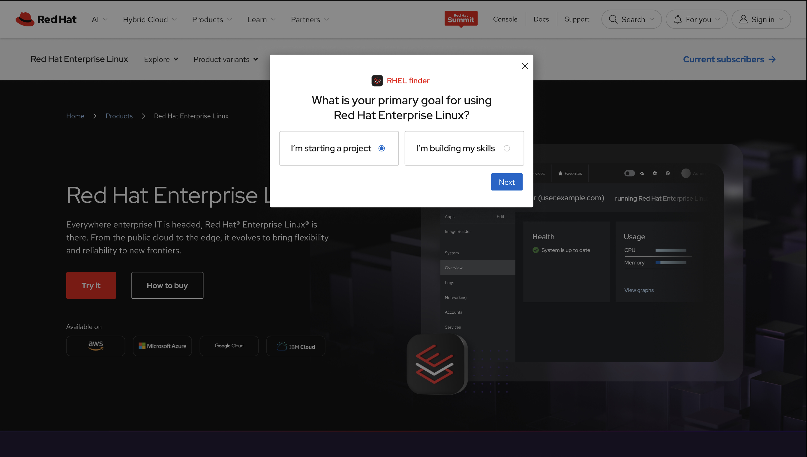 RHEL Intelligent Provisioning Router